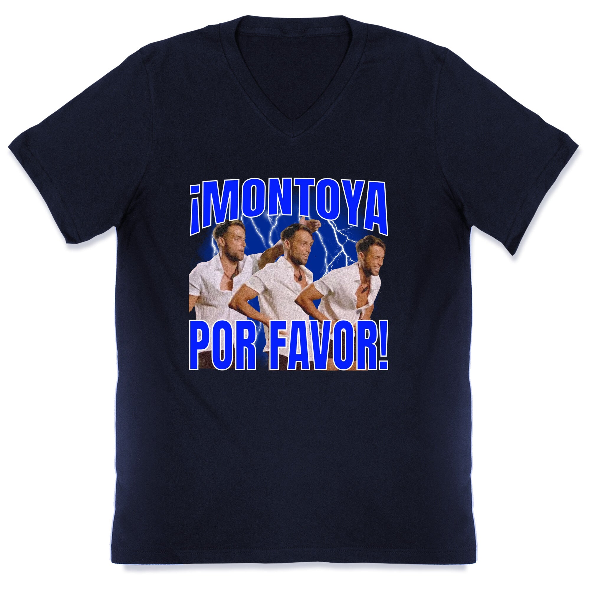 Montoya Por Favor Vintage V-Neck