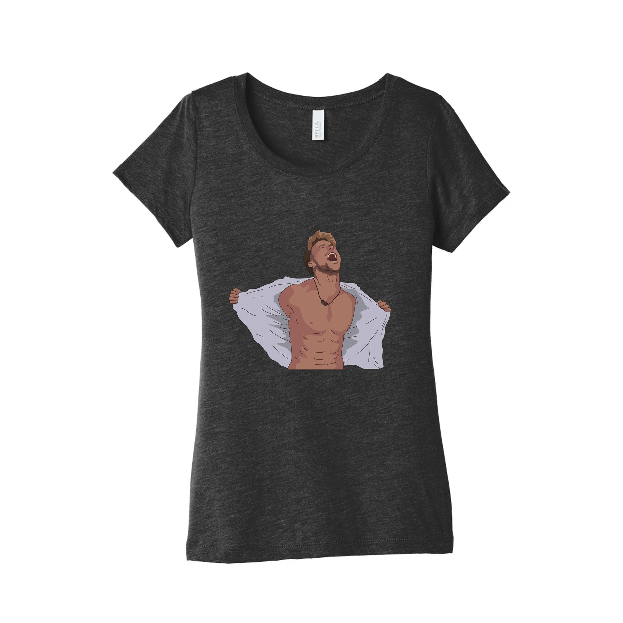 Montoya Por Favor Scream Womens Triblend Tee