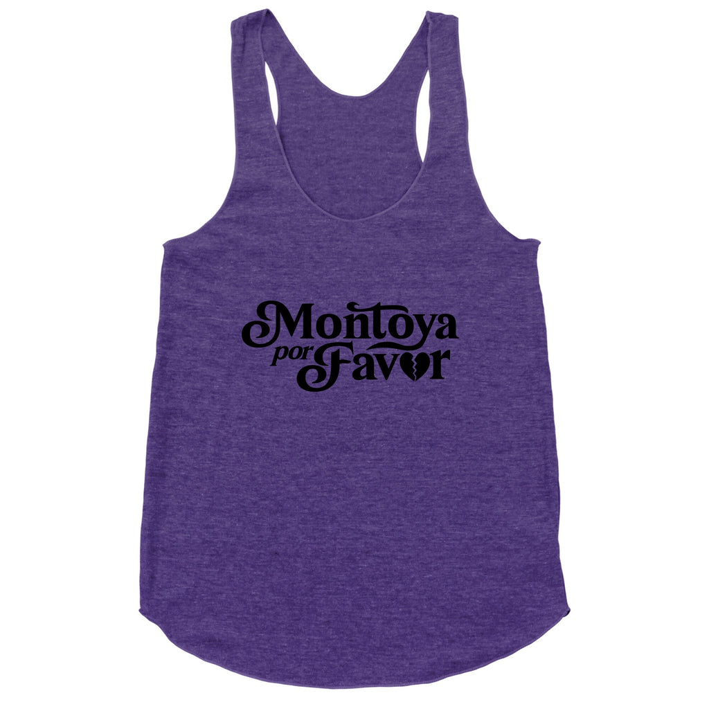 Montoya Por Favor Heartbreak Racerback Tank