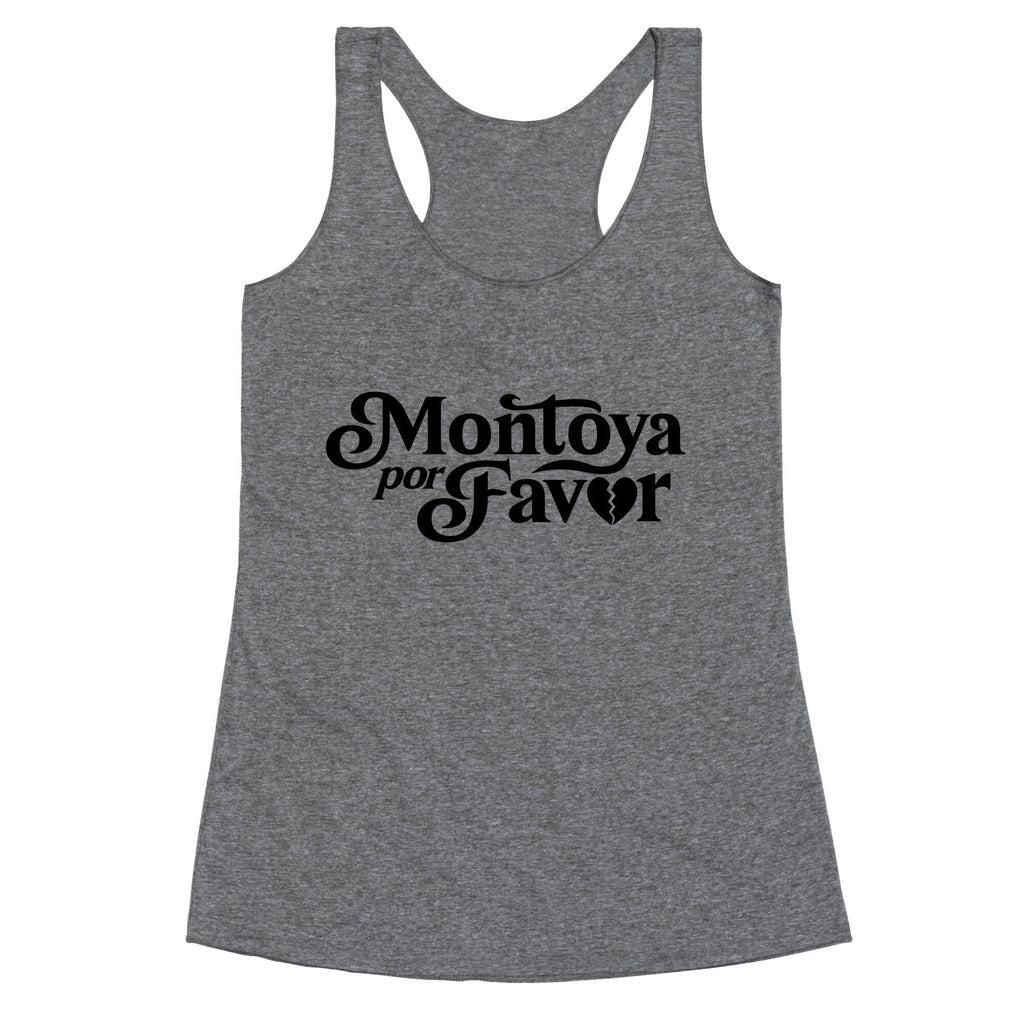 Montoya Por Favor Heartbreak Racerback Tank