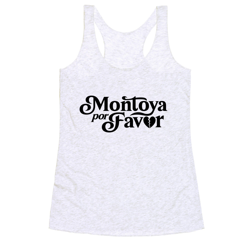 Montoya Por Favor Heartbreak Racerback Tank