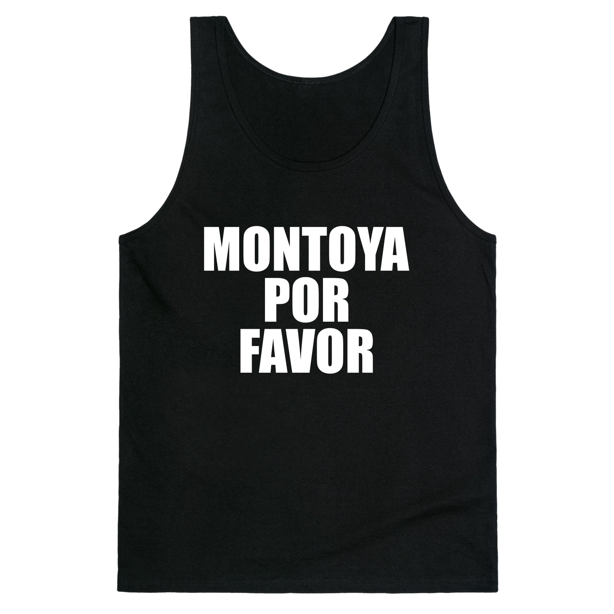 Montoya Por Favor Text Tank Top