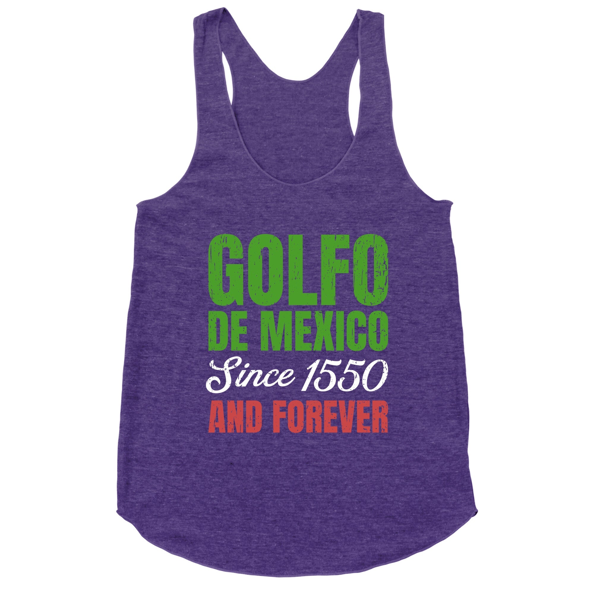 Golfo De Mexico Racerback Tank
