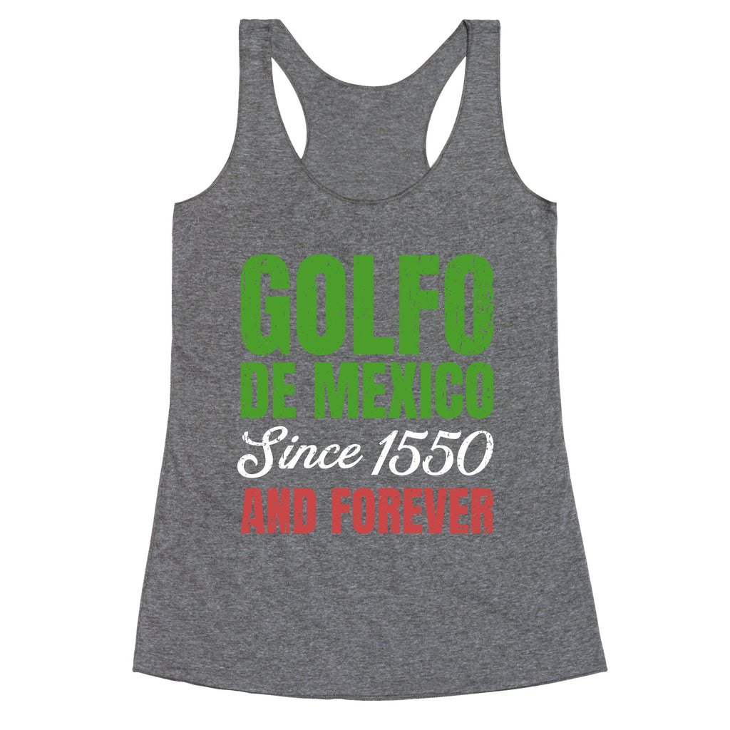 Golfo De Mexico Racerback Tank