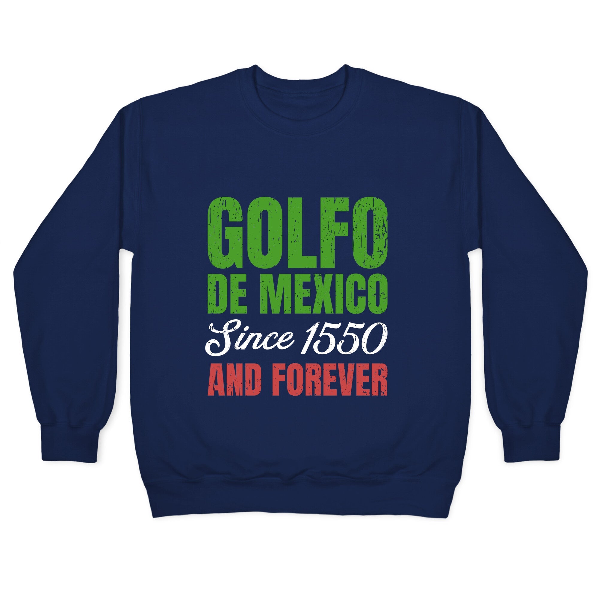 Golfo De Mexico Crewneck Sweatshirt