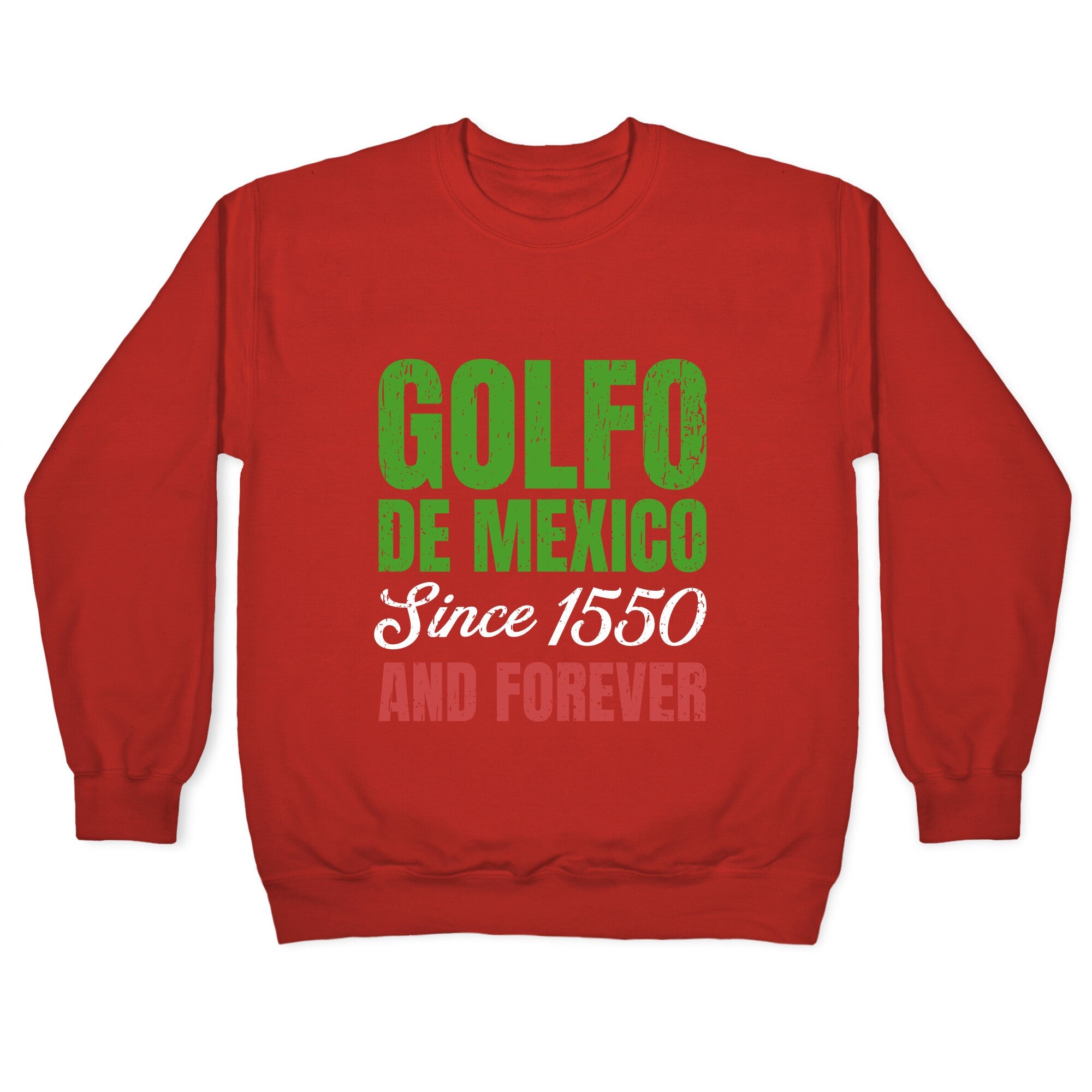 Golfo De Mexico Crewneck Sweatshirt