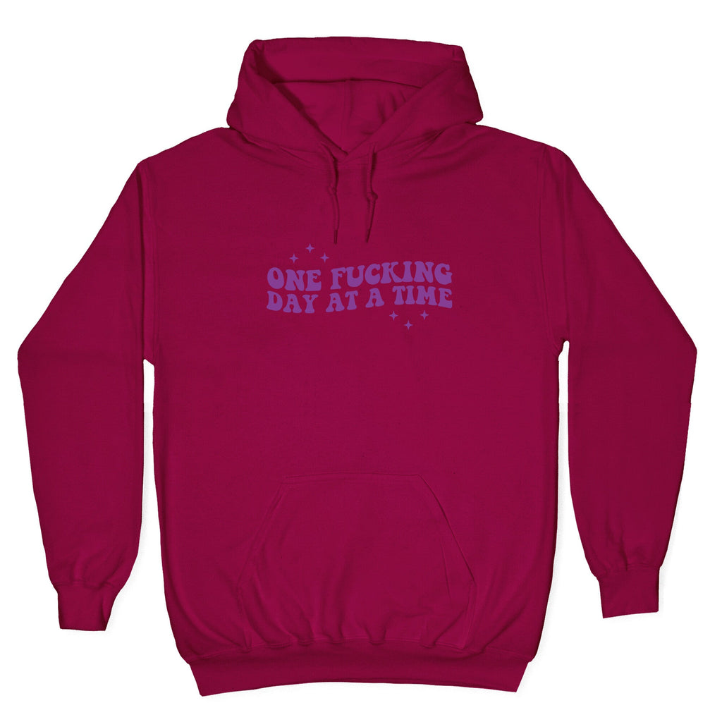 One Fucking Day At A Time Hoodie