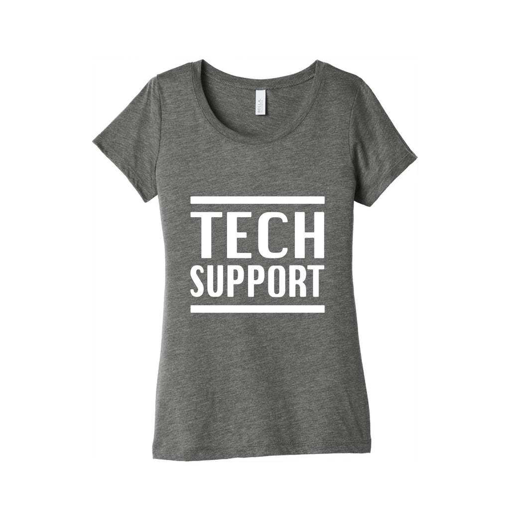 Elon Tech Support Womens Triblend Tee