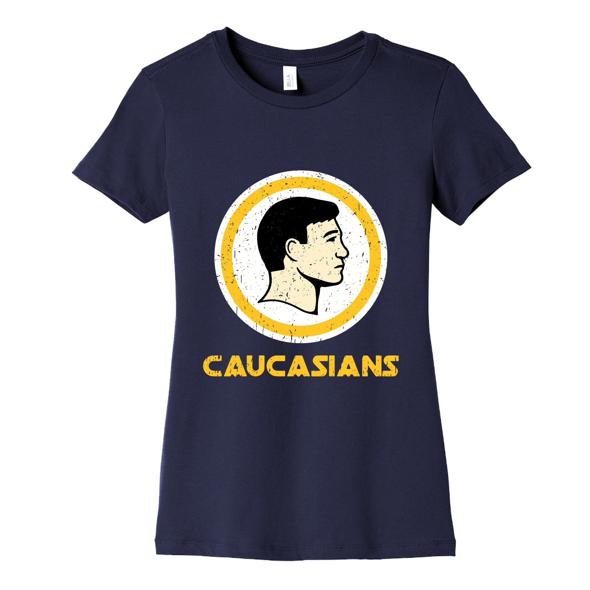 Caucasians Womens Cotton Tee