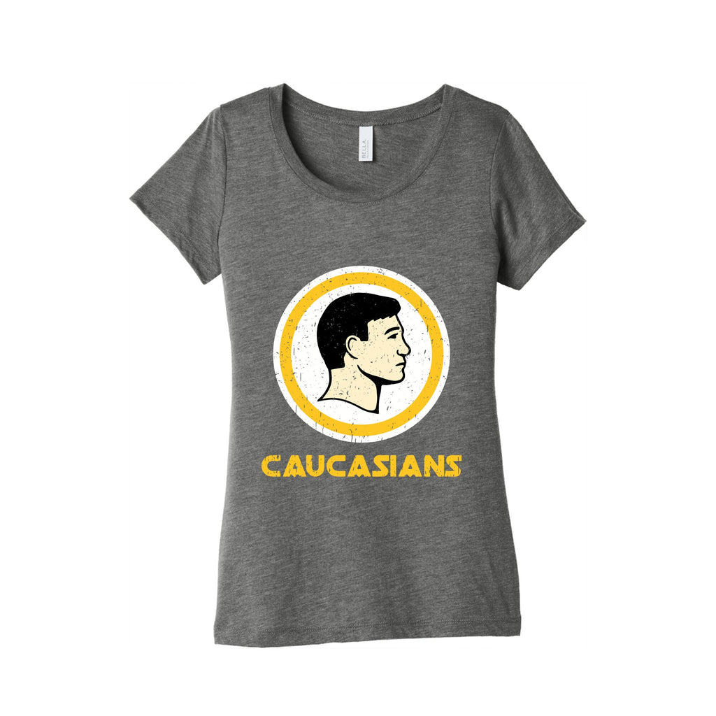 Caucasians Womens Triblend Tee