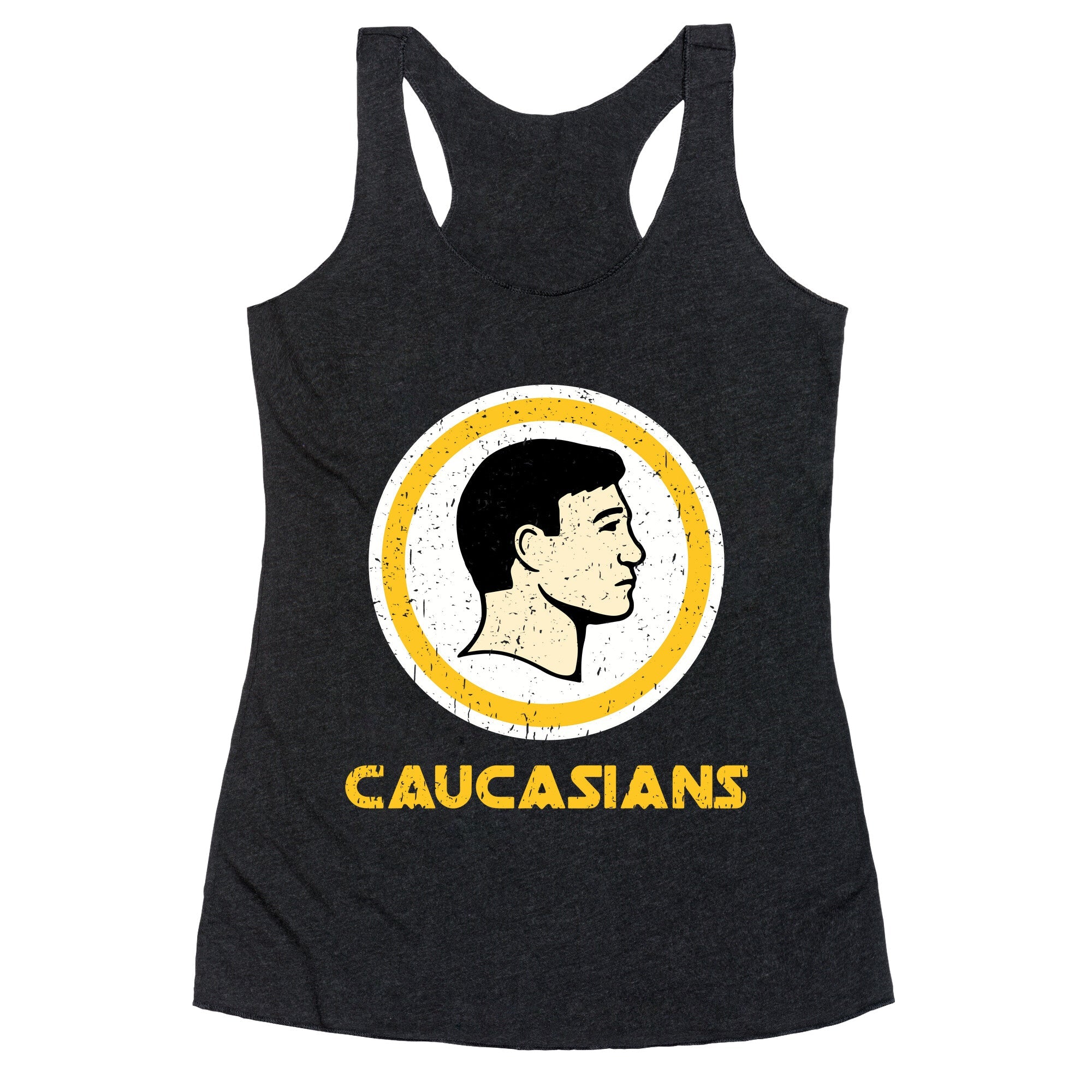 Caucasians Racerback Tank