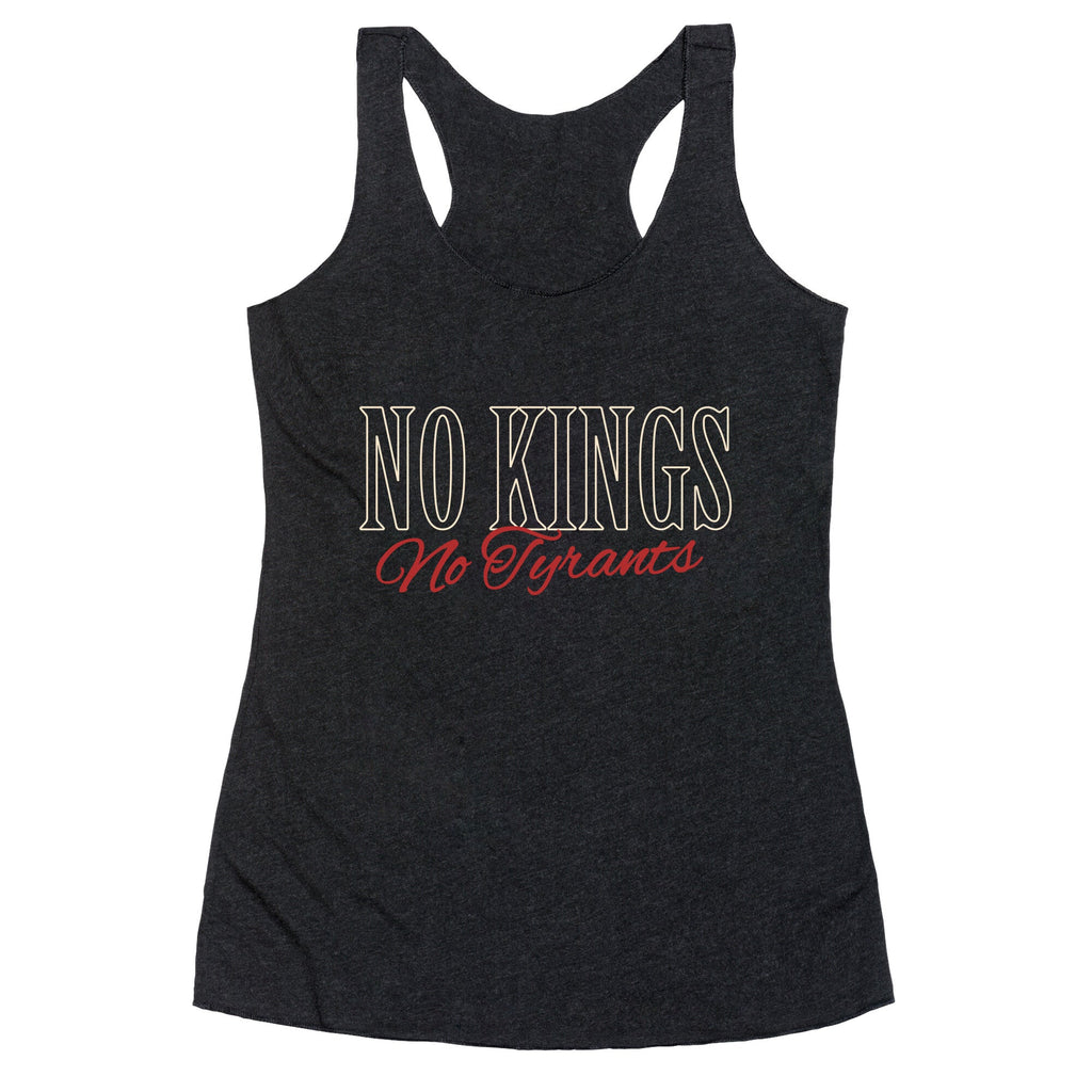 No Kings No Tyrants Racerback Tank