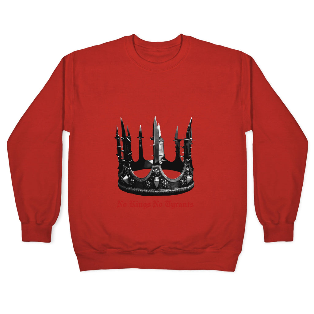 No Kings No Tyrants Crown Crewneck Sweatshirt