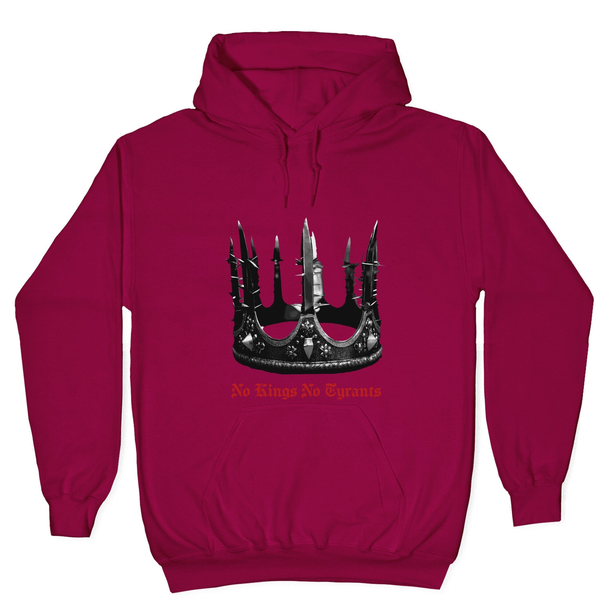 No Kings No Tyrants Crown Hoodie