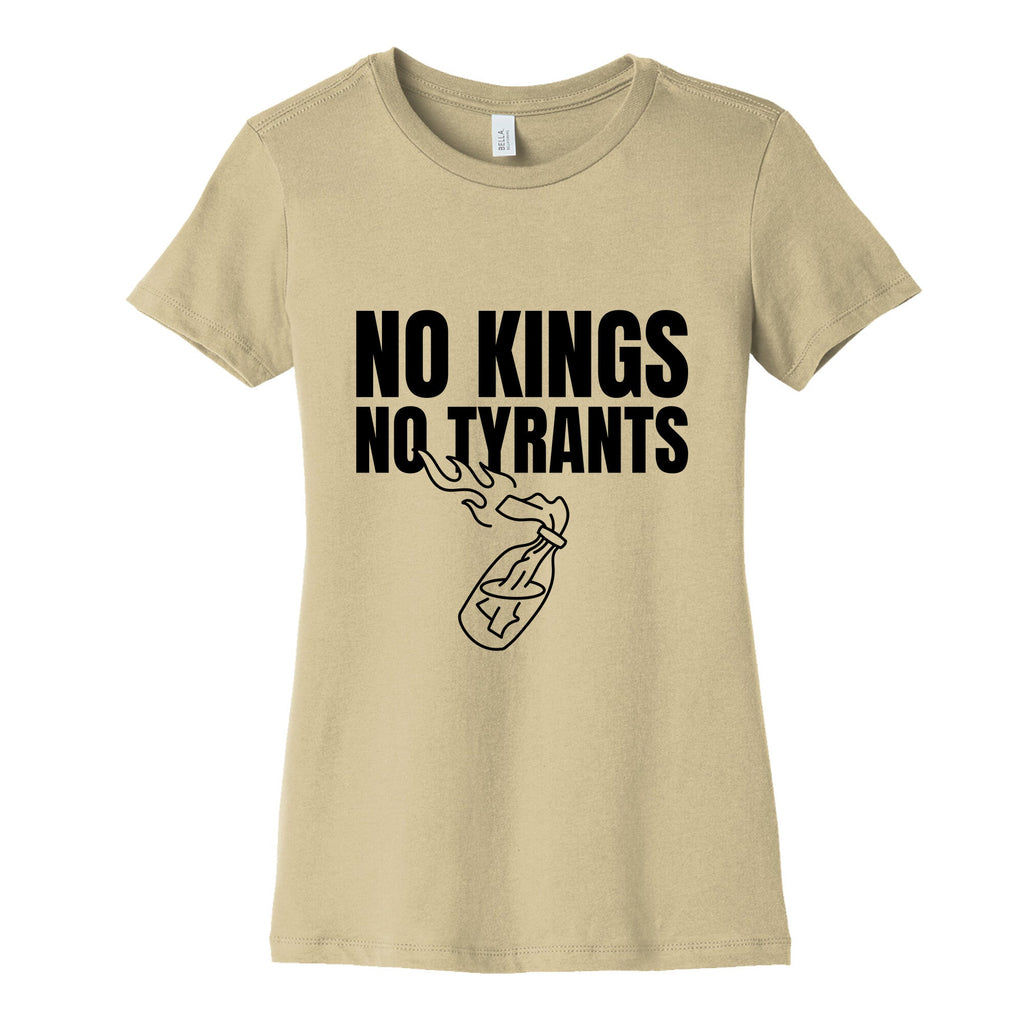 No Kings No Tyrants 2025 Womens Cotton Tee