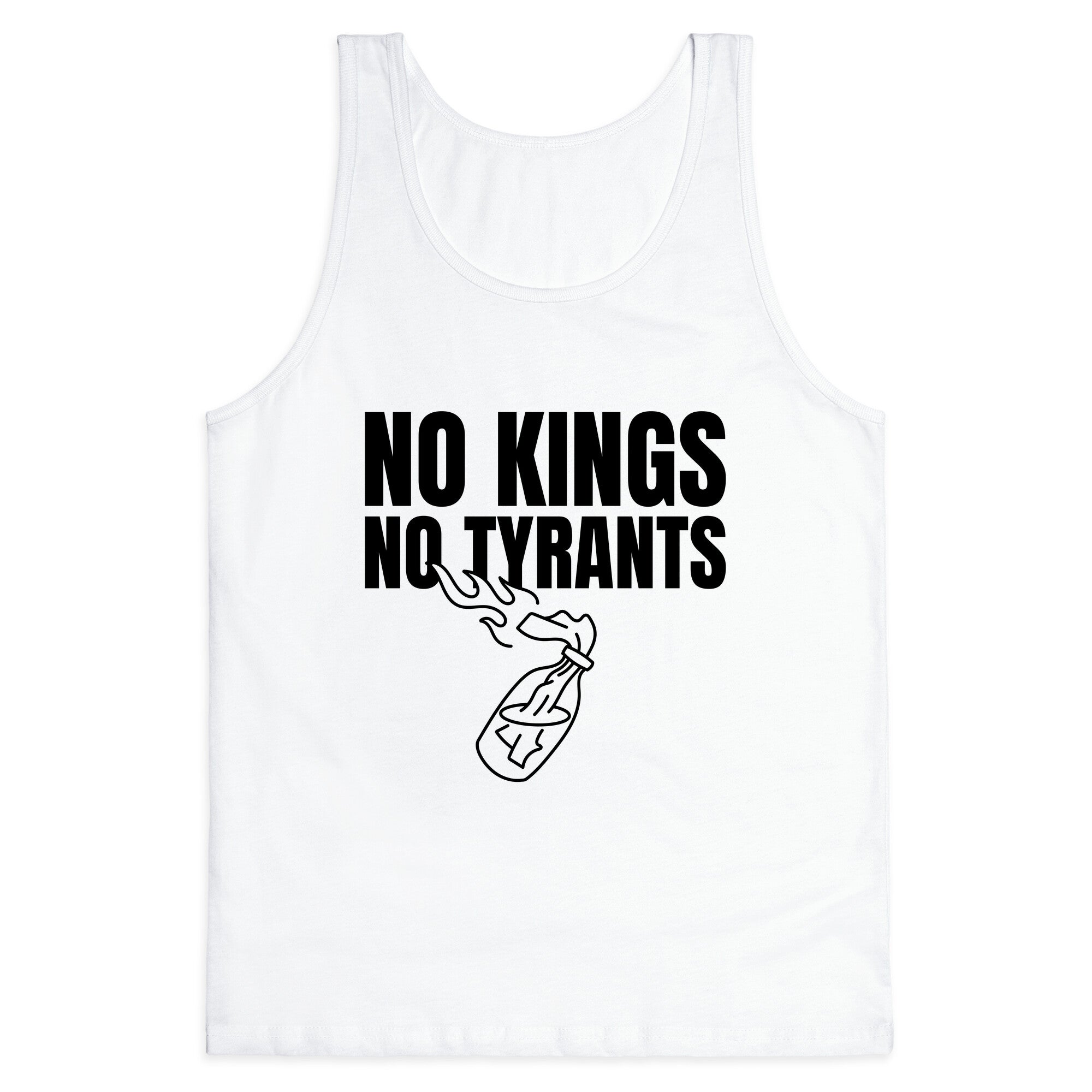 No Kings No Tyrants 2025 Tank Top