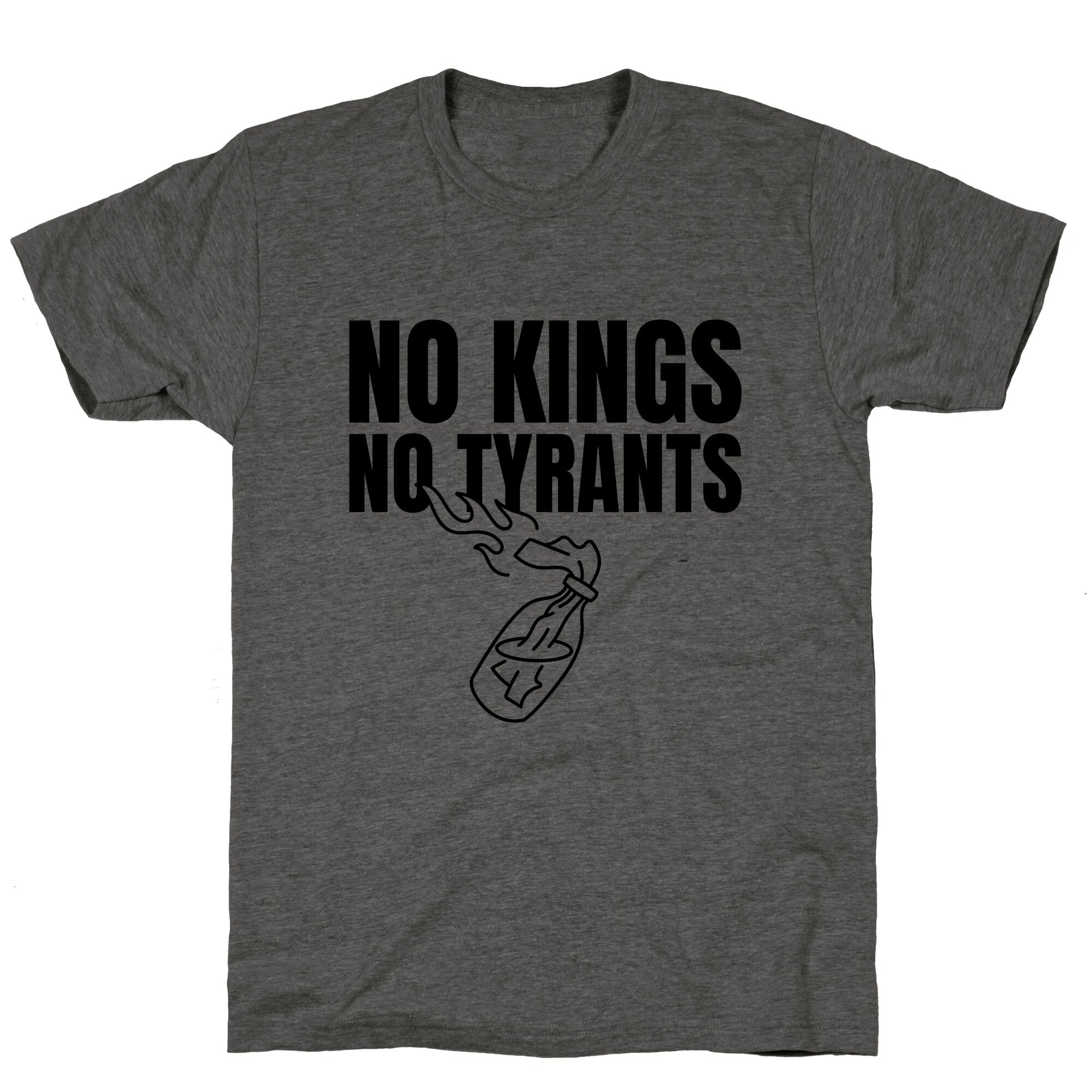No Kings No Tyrants 2025 Unisex Triblend Tee