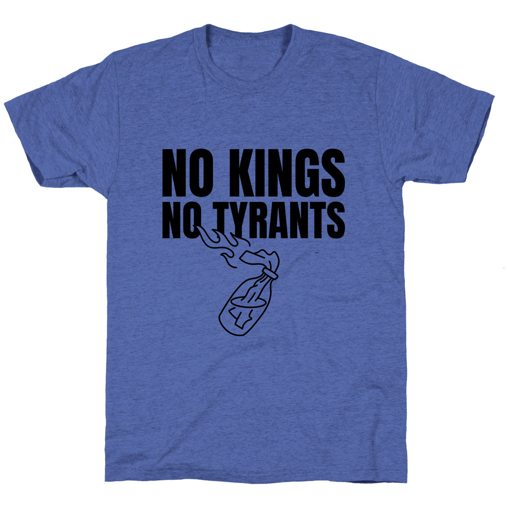 No Kings No Tyrants 2025 Unisex Triblend Tee