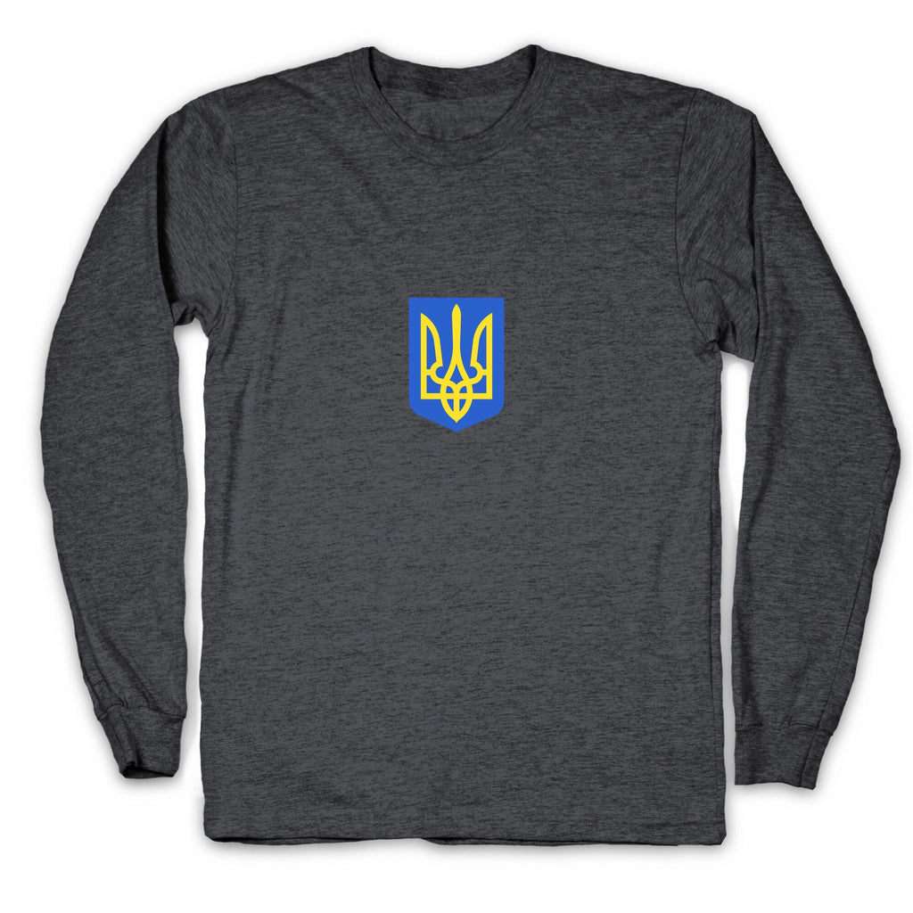 Zelensky Ukraine Trident Longsleeve Tee