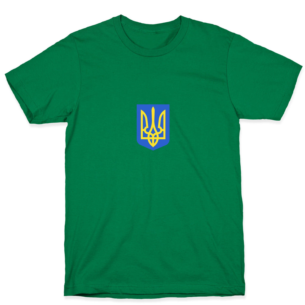 Zelensky Ukraine Trident T-Shirt