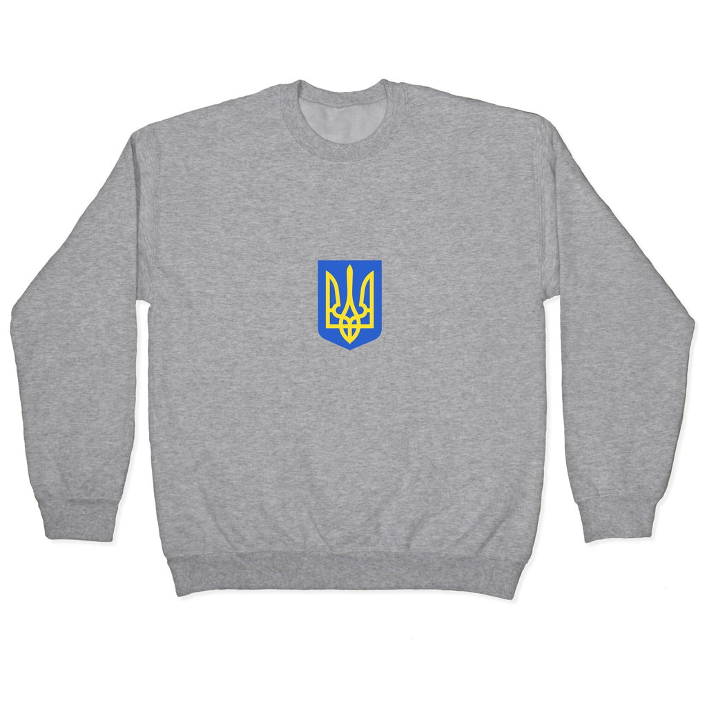 Zelensky Ukraine Trident Crewneck Sweatshirt
