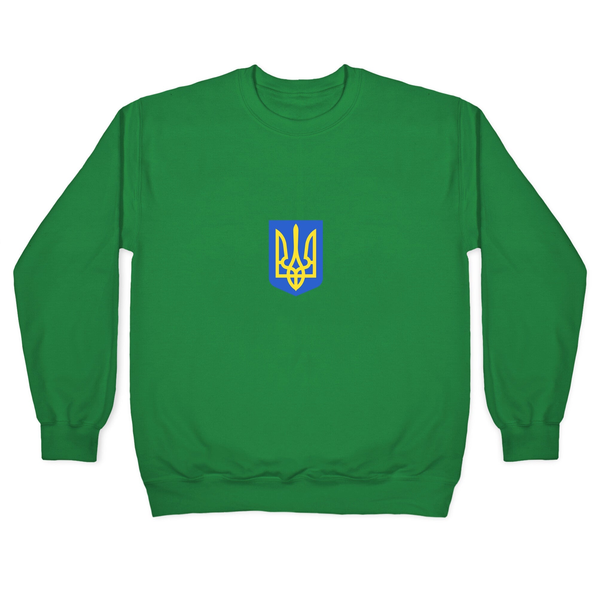 Zelensky Ukraine Trident Crewneck Sweatshirt