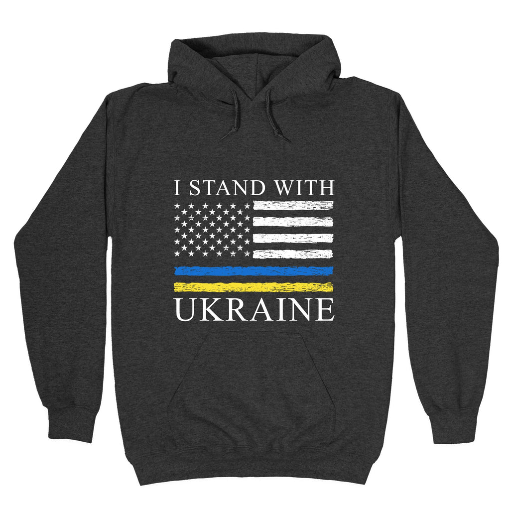I Stand With Ukraine Flag Hoodie