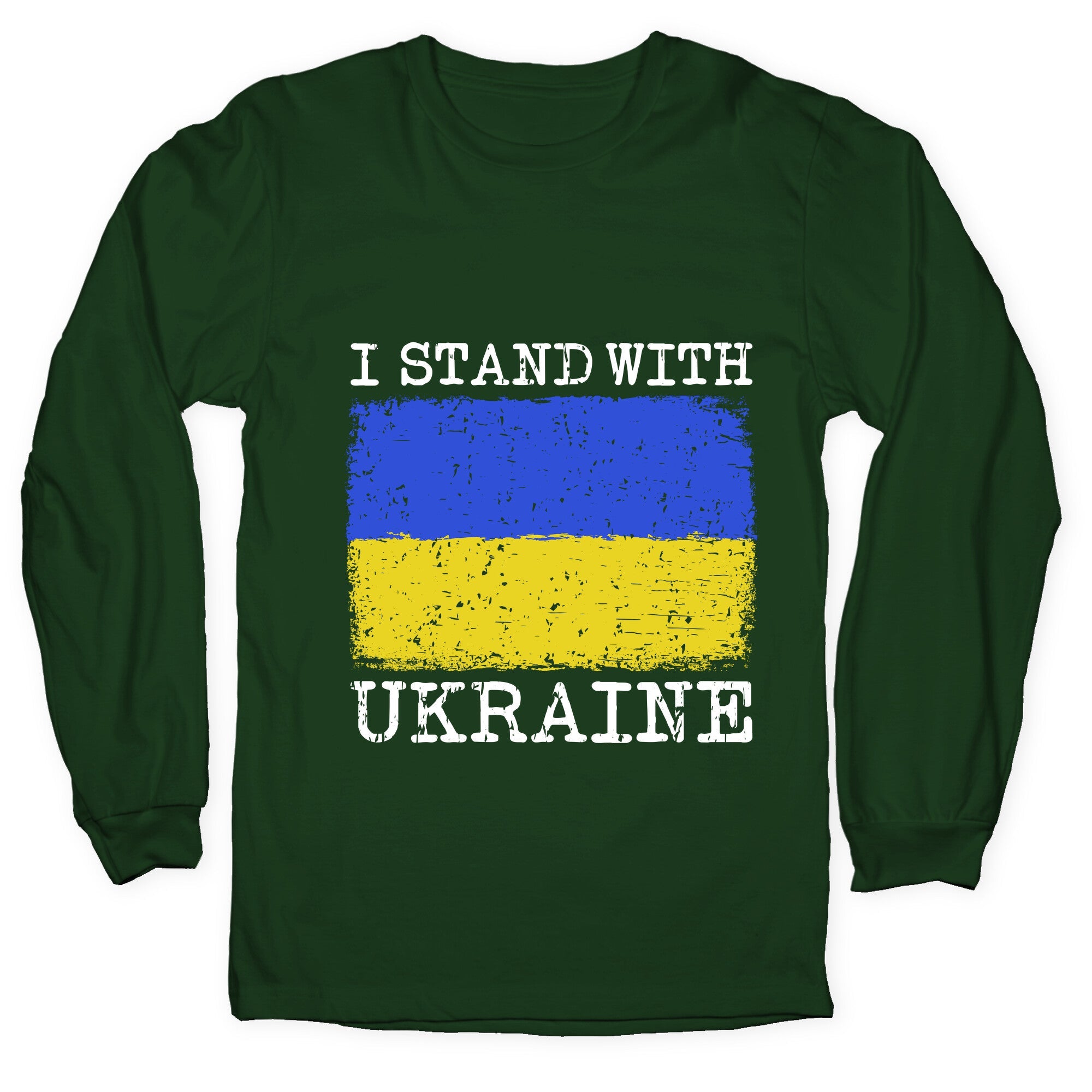 I Stand With Ukraine Longsleeve Tee