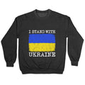 I Stand With Ukraine Crewneck Sweatshirt
