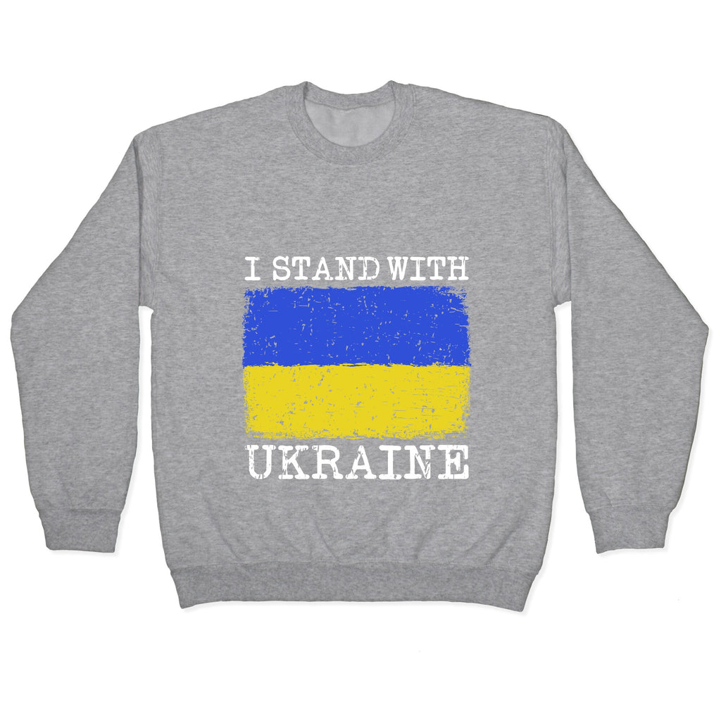I Stand With Ukraine Crewneck Sweatshirt