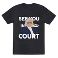 See You In Court Governor Janet Mills Unisex Triblend Tee