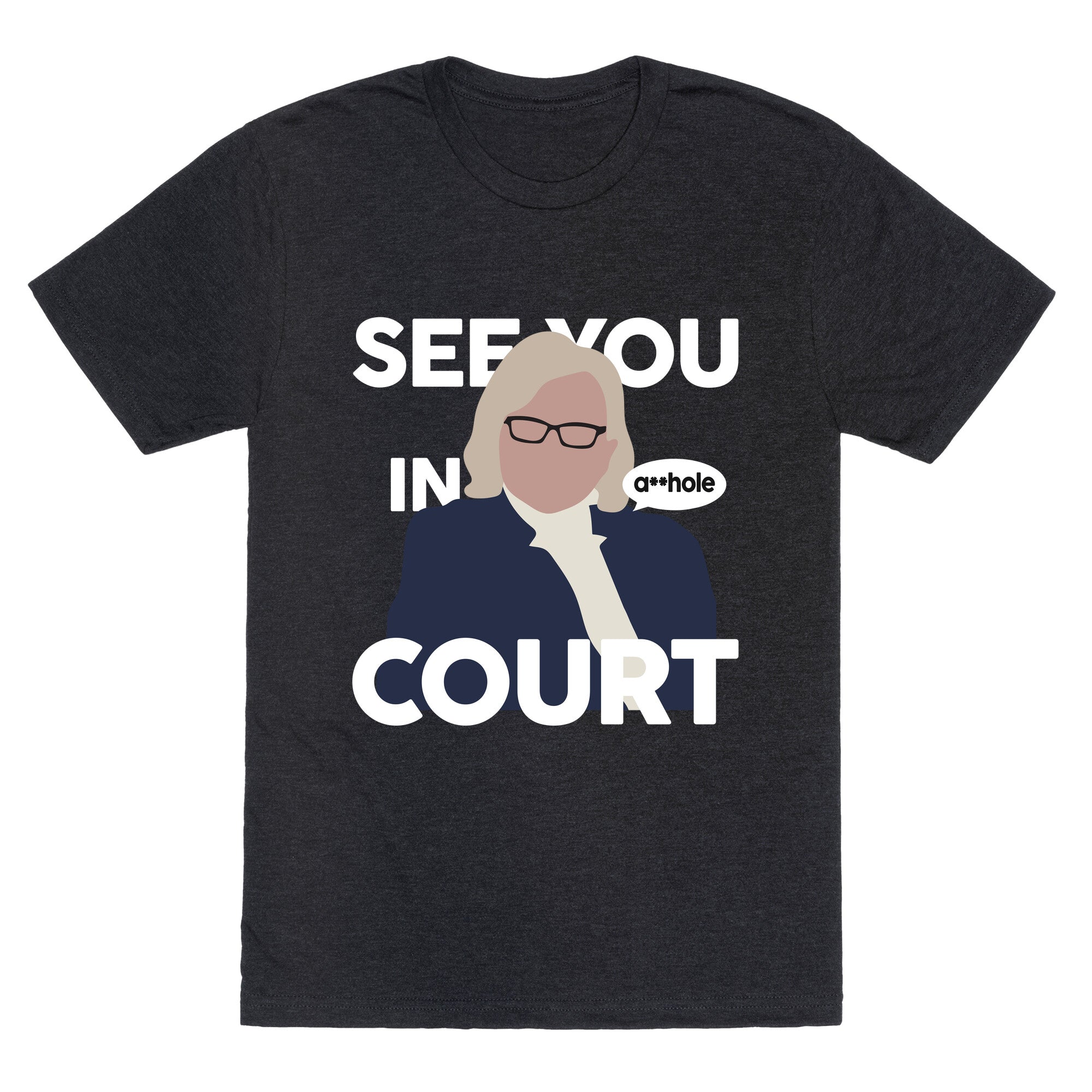 See You In Court Governor Janet Mills Unisex Triblend Tee
