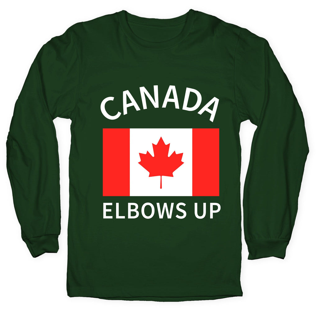 Elbows Up Canada Longsleeve Tee