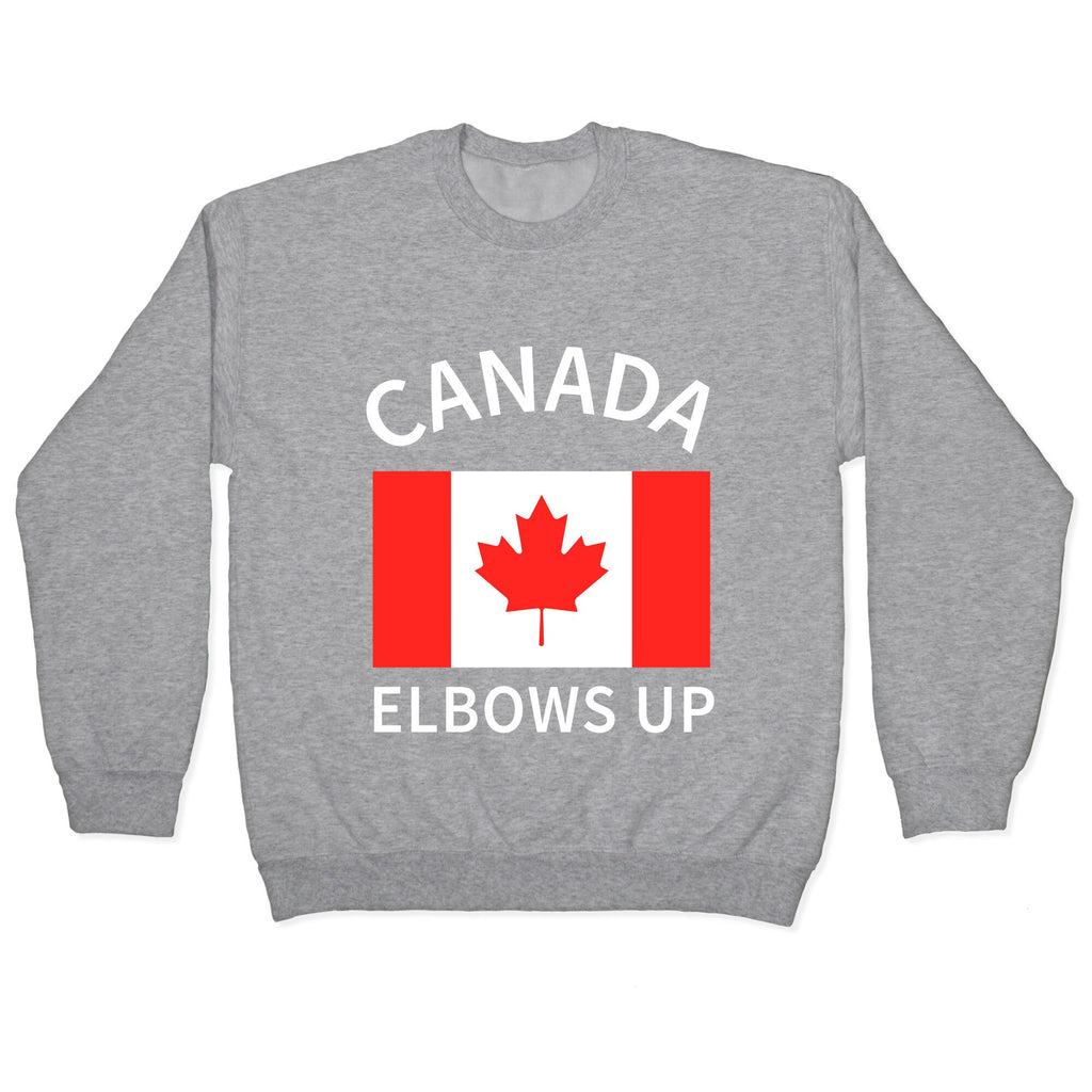 Elbows Up Canada Crewneck Sweatshirt