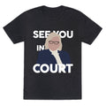 Governor Janet Mills See You In Court  Unisex Triblend Tee