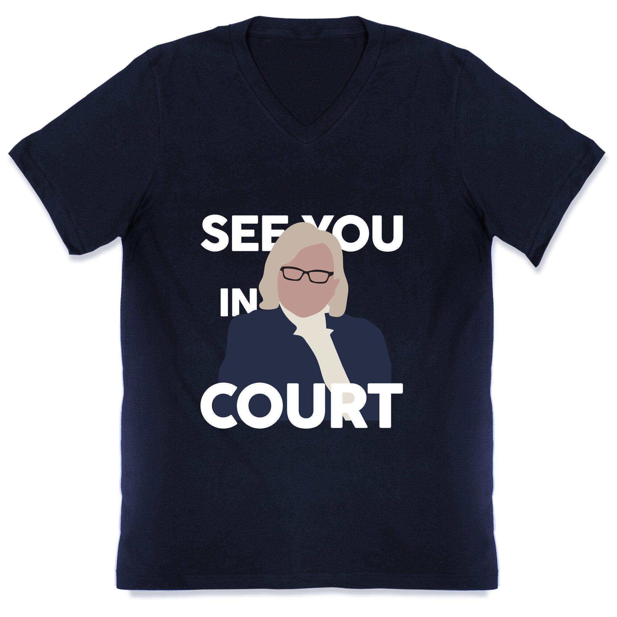 Governor Janet Mills See You In Court  V-Neck