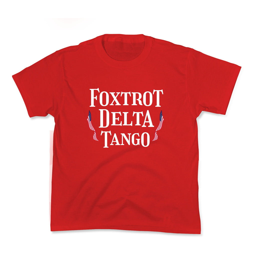 Foxtrot Delta Tango Kids Tee