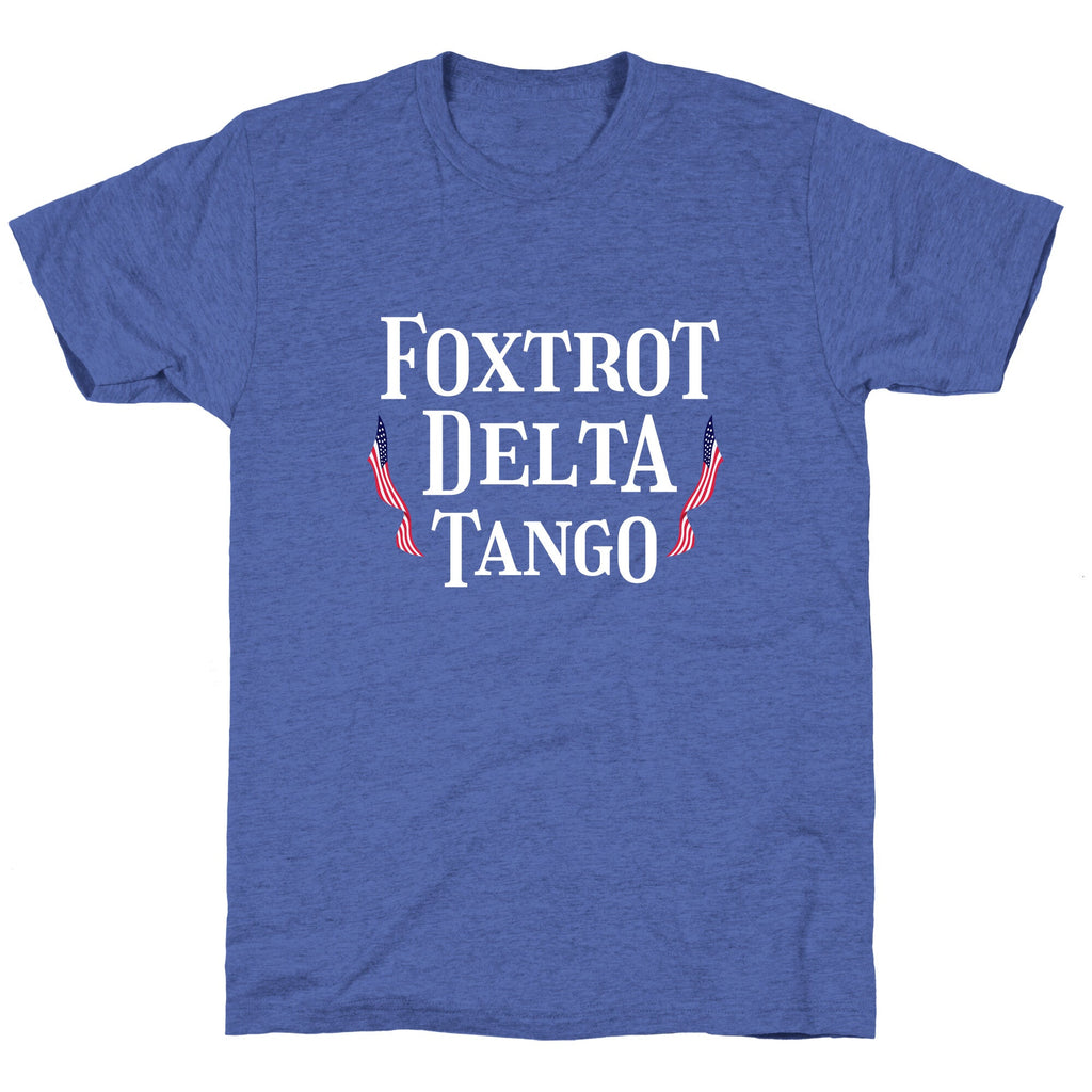Foxtrot Delta Tango Unisex Triblend Tee