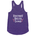 Foxtrot Delta Tango Racerback Tank