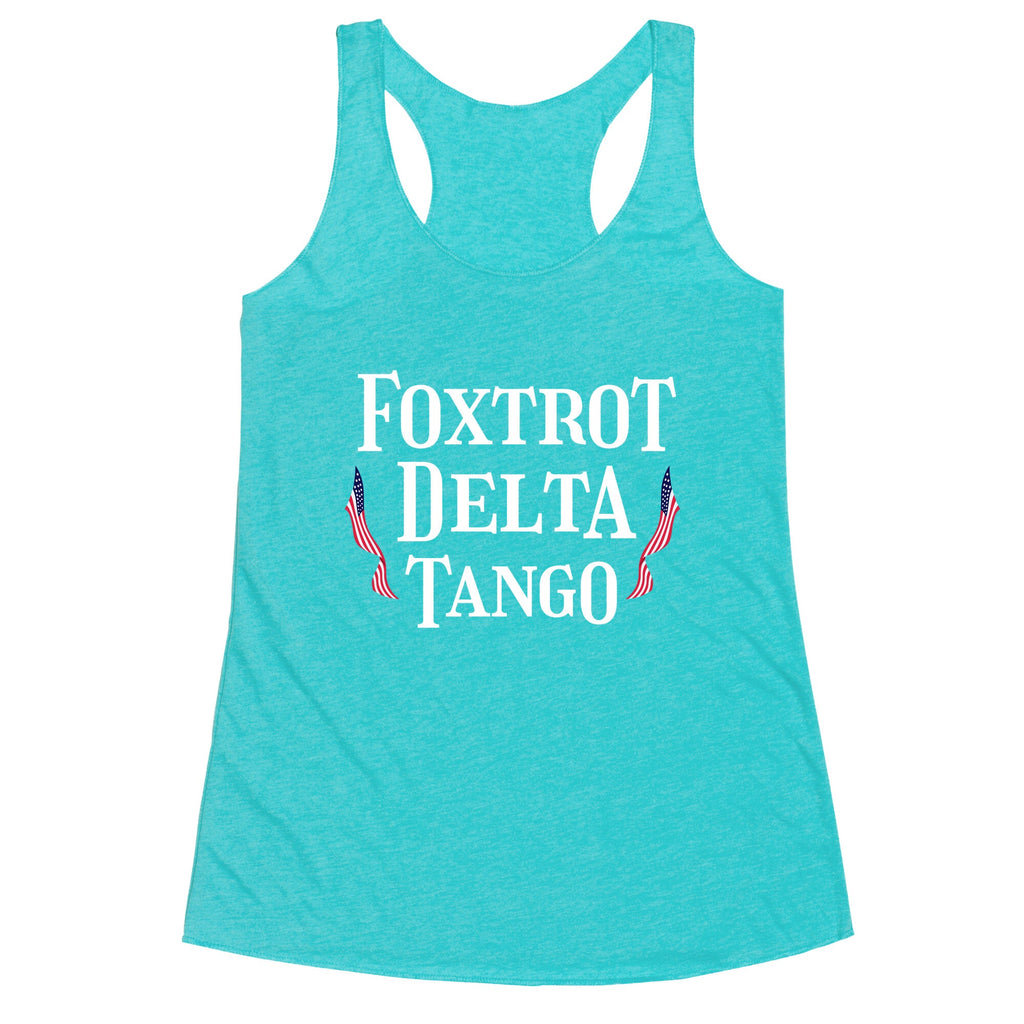 Foxtrot Delta Tango Racerback Tank
