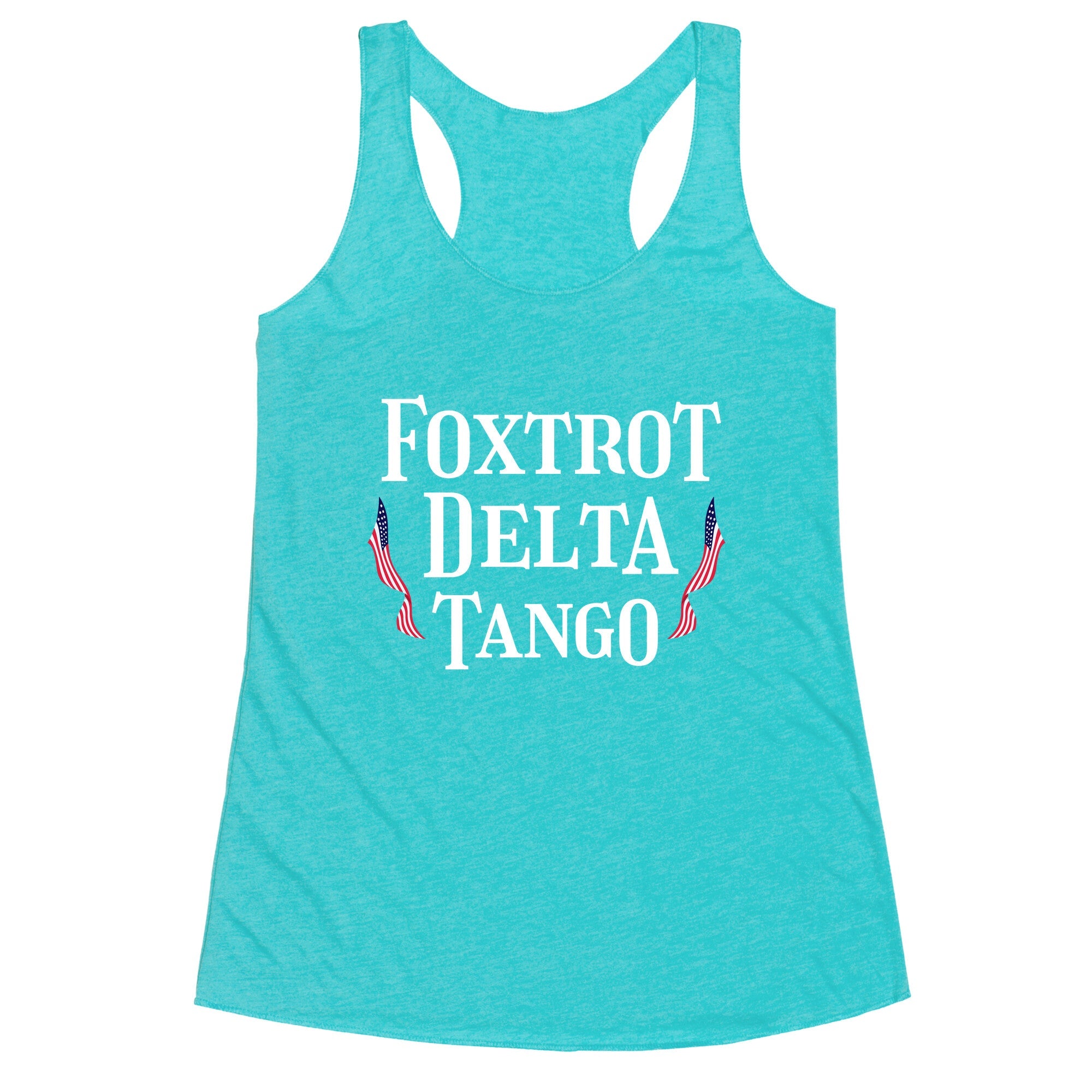 Foxtrot Delta Tango Racerback Tank