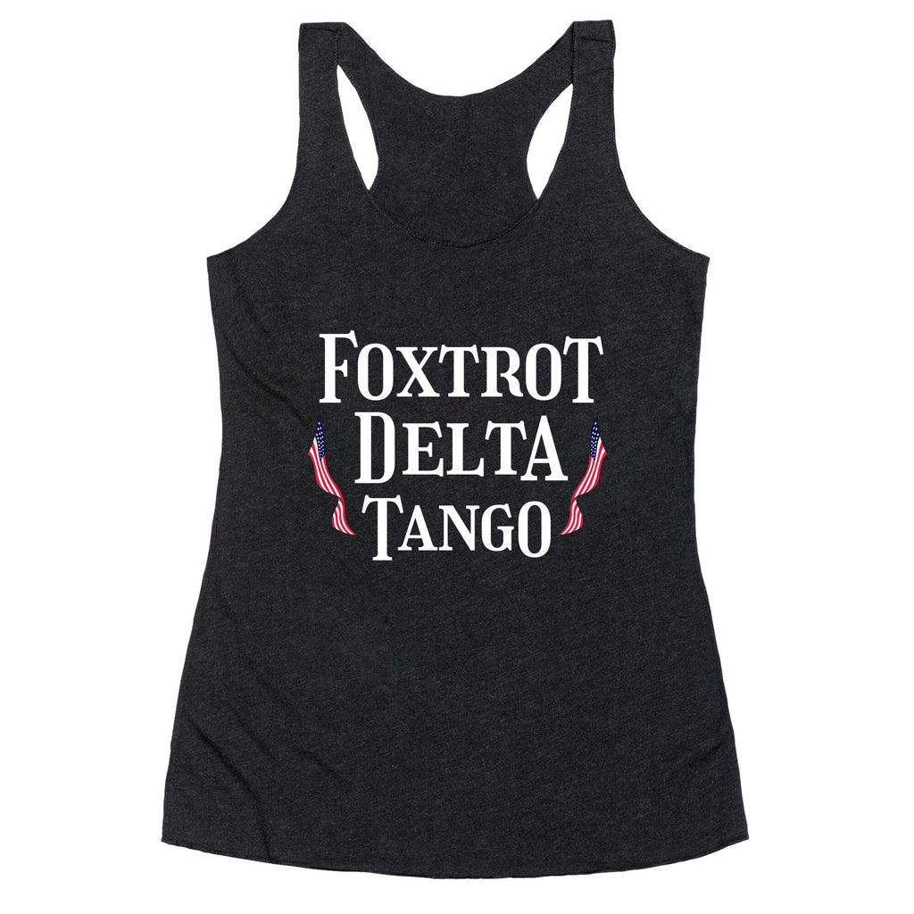 Foxtrot Delta Tango Racerback Tank