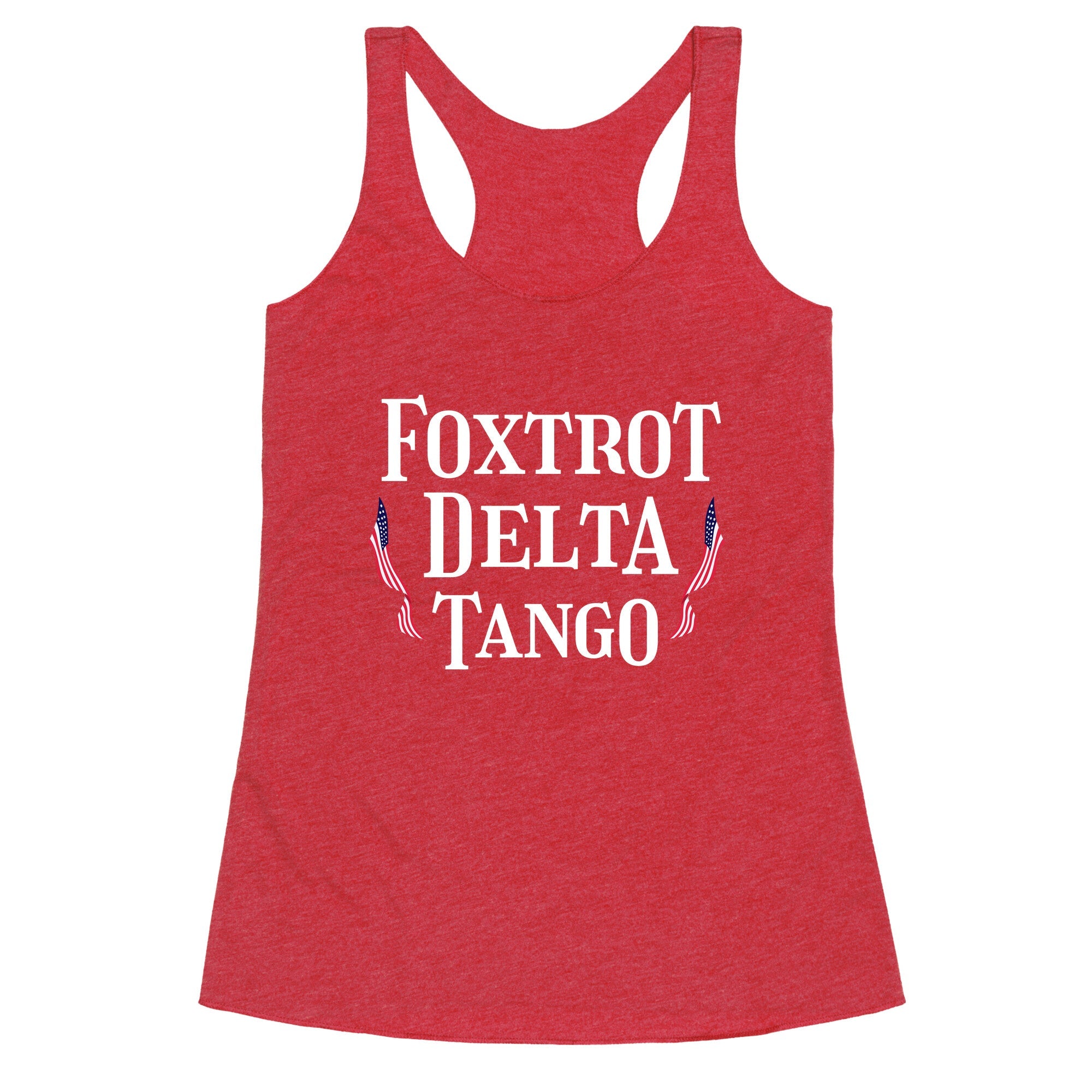 Foxtrot Delta Tango Racerback Tank