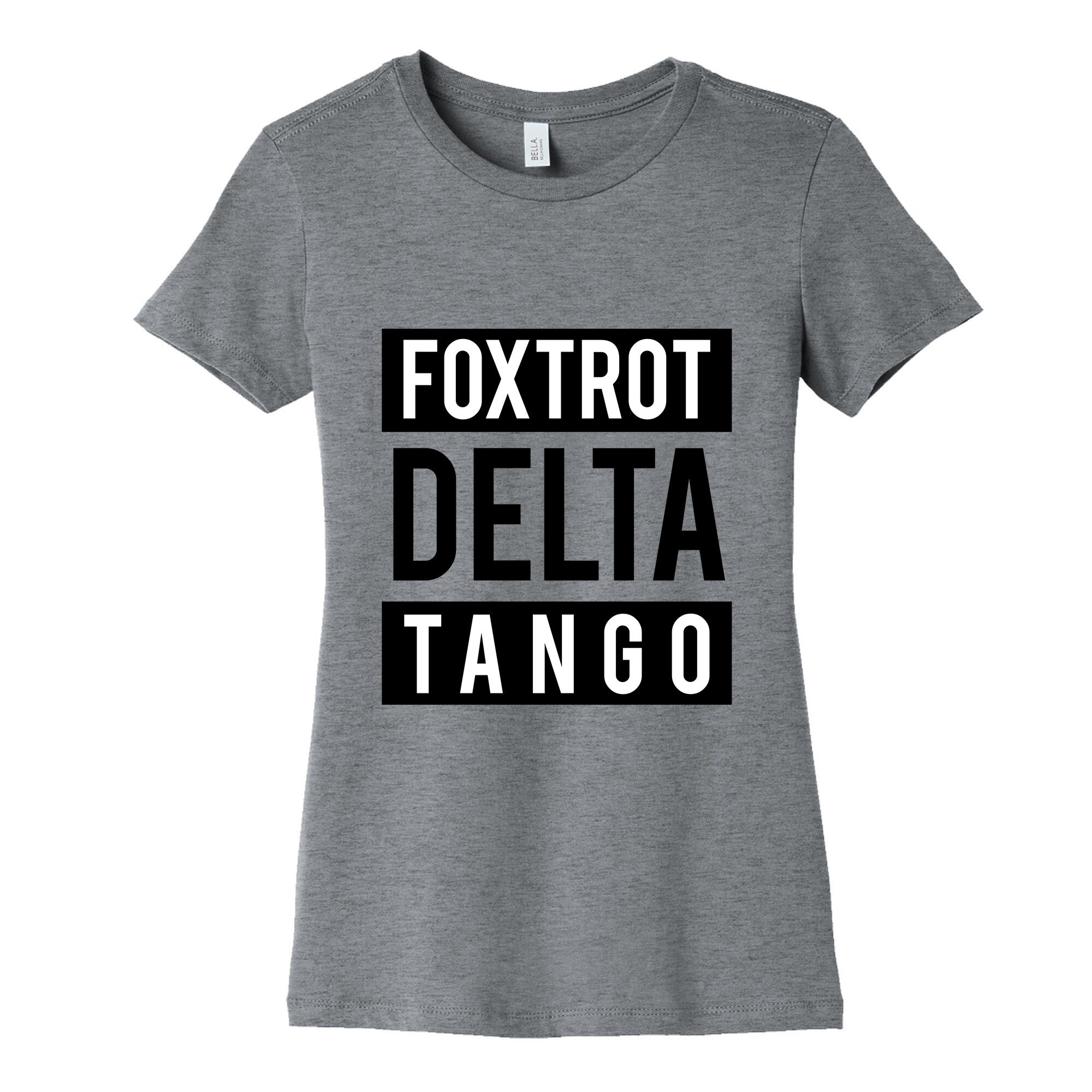FDT Foxtrot Delta Tango Womens Cotton Tee