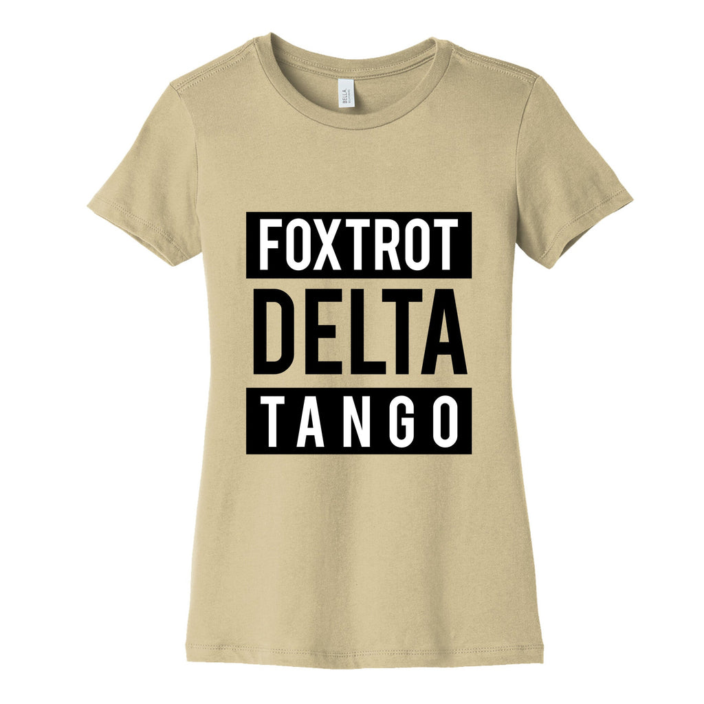 FDT Foxtrot Delta Tango Womens Cotton Tee