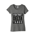 FDT Foxtrot Delta Tango Womens Triblend Tee