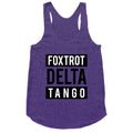 FDT Foxtrot Delta Tango Racerback Tank
