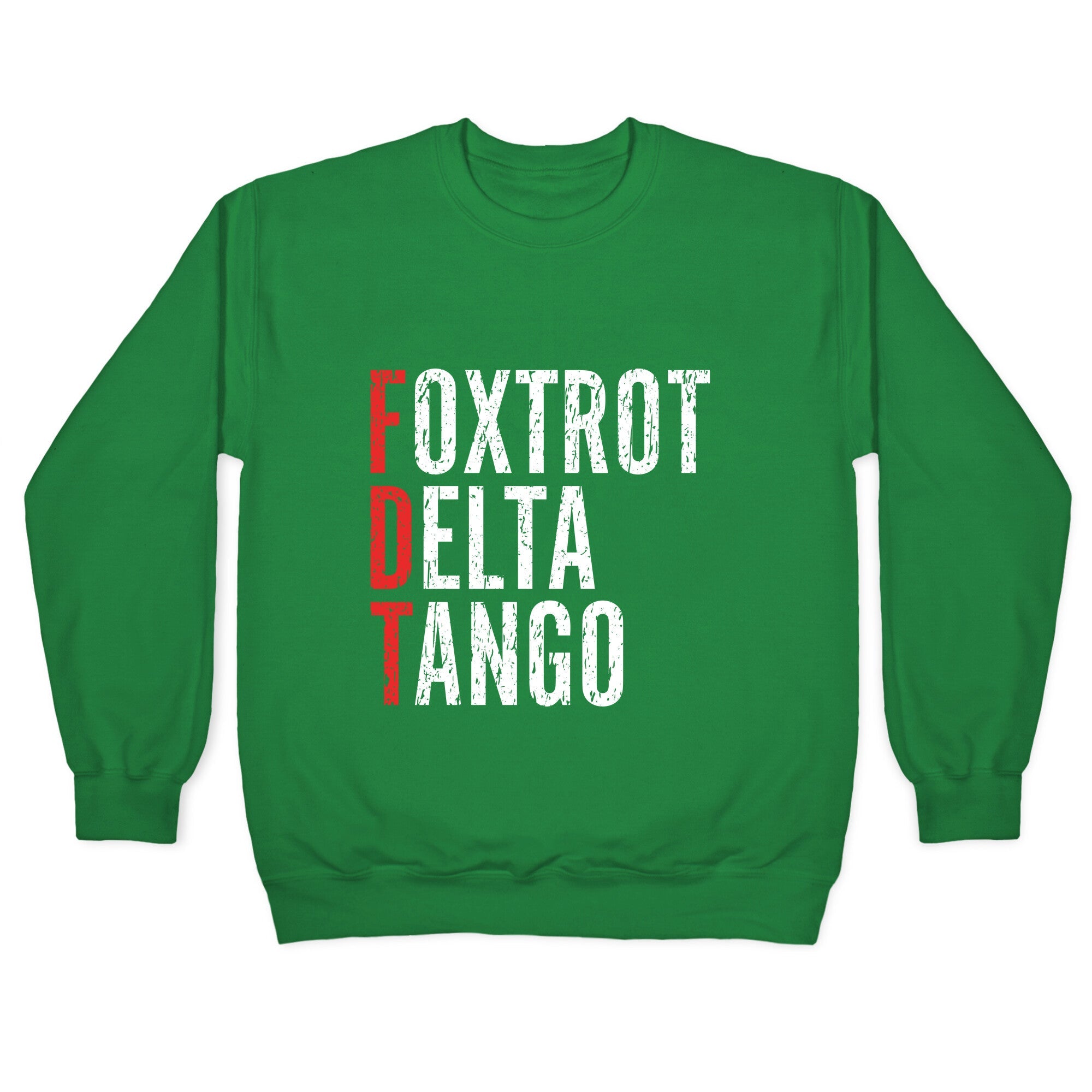 Foxtrot Delta Tango FDT Crewneck Sweatshirt