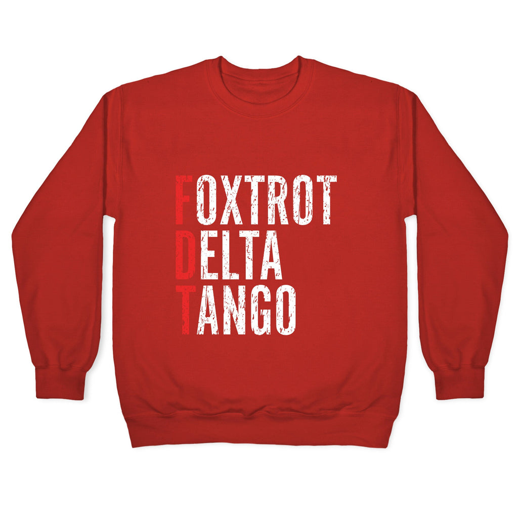 Foxtrot Delta Tango FDT Crewneck Sweatshirt