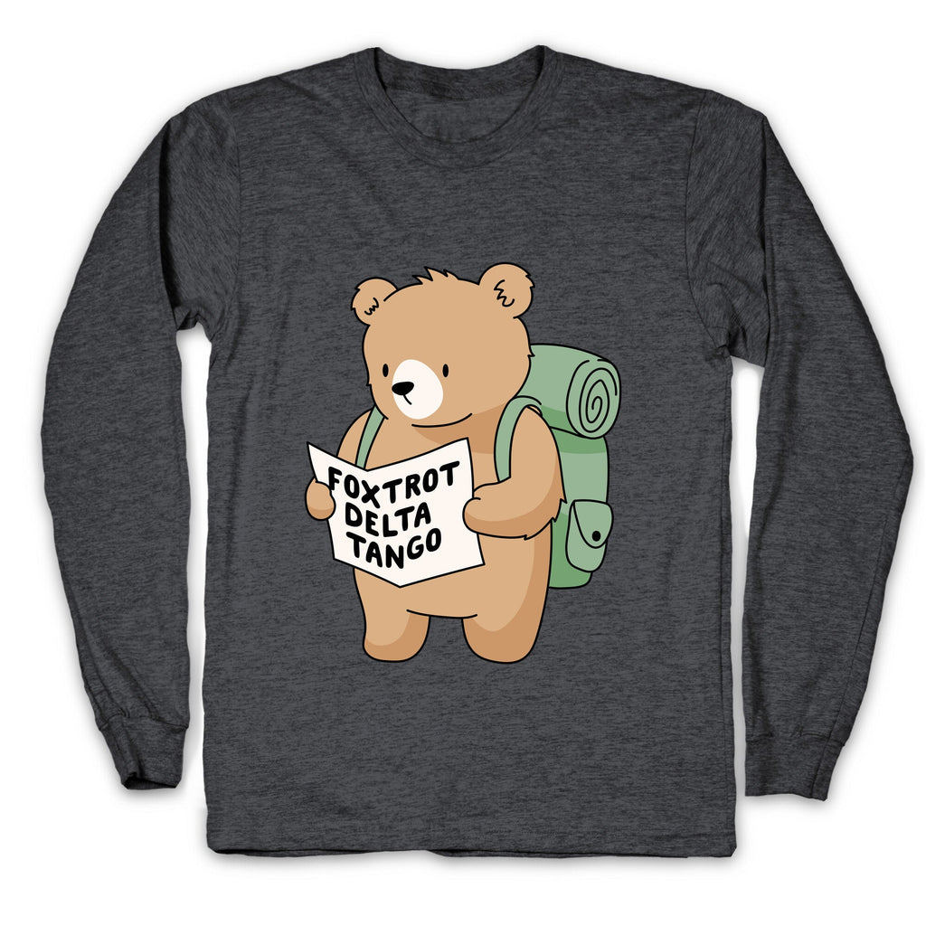 Foxtrot Delta Tango Bear Longsleeve Tee